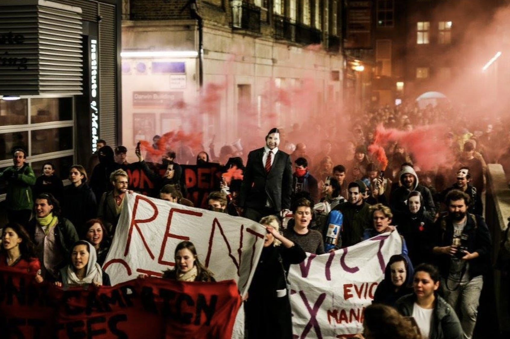 Protest at UCL